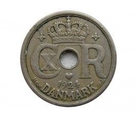 Дания 10 эре 1924 г.