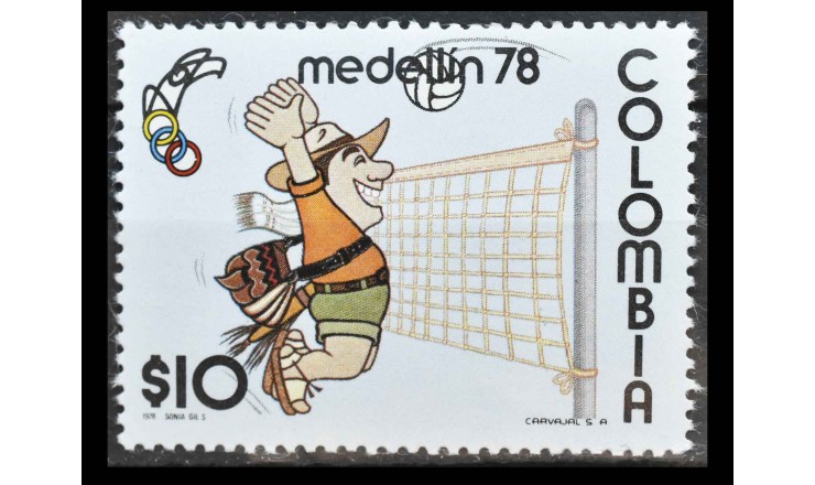 Колумбия 1978 г. "Центральноамериканские и Карибские спортивные игры"