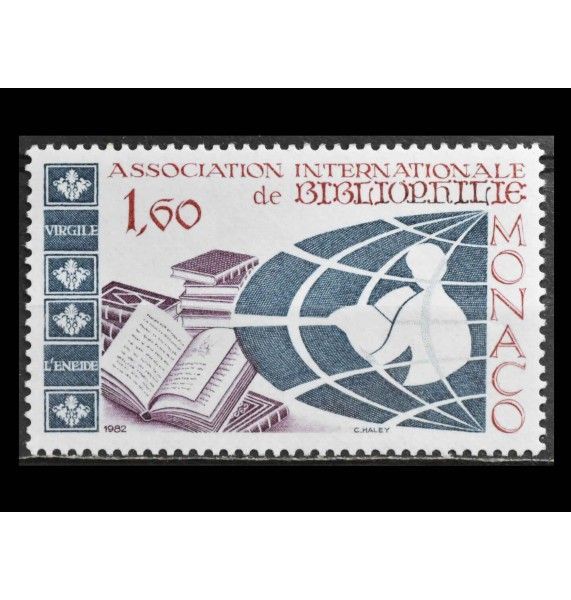 Монако 1982 г. "Международная ассоциация библиофилов"