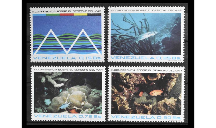 Венесуэла 1970 г. "Третья конференция по морскому праву, Каракас" Венесуэла 1970 г. "Третья конференция по морскому праву, Каракас"