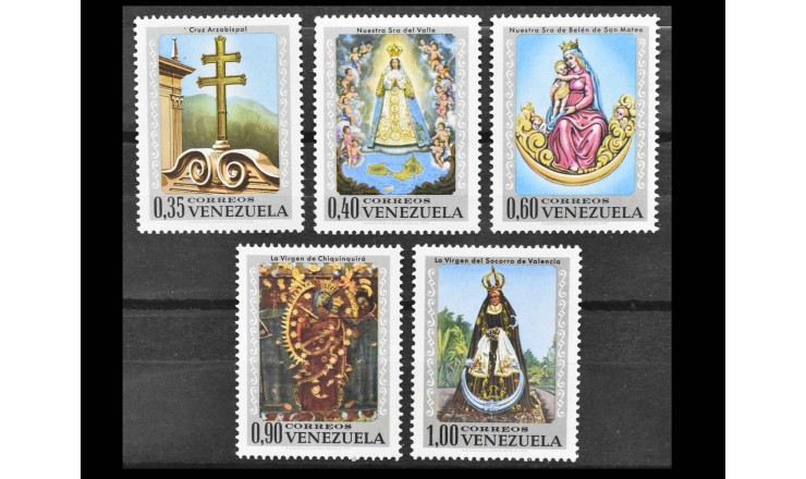 Венесуэла 1970 г. "Религиозные сюжеты"