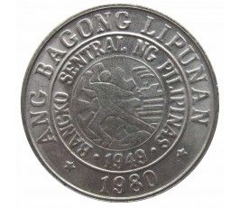 Филиппины 10 сентимо 1980 г.