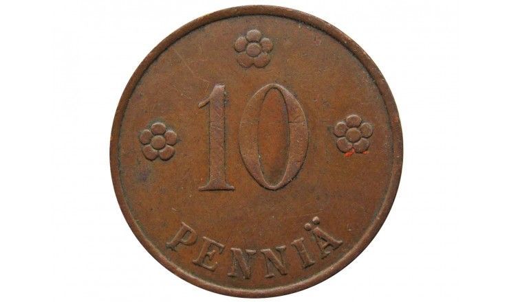 Финляндия 10 пенни 1937 г.