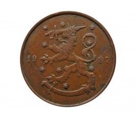 Финляндия 10 пенни 1937 г.