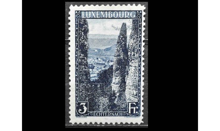 Люксембург 1923 г. "Пейзажи" 
