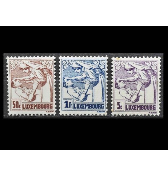 Люксембург 1925 г. "Противотуберкулезный фонд"