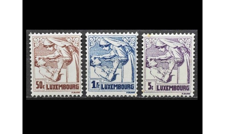 Люксембург 1925 г. "Противотуберкулезный фонд"