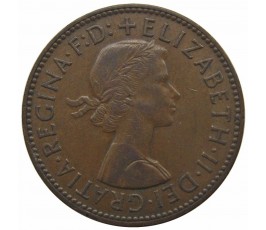 Великобритания 1/2 пенни 1959 г.