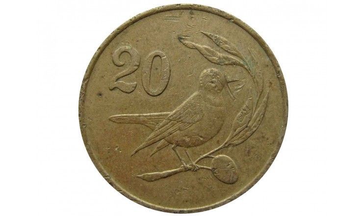 Кипр 20 центов 1983 г.