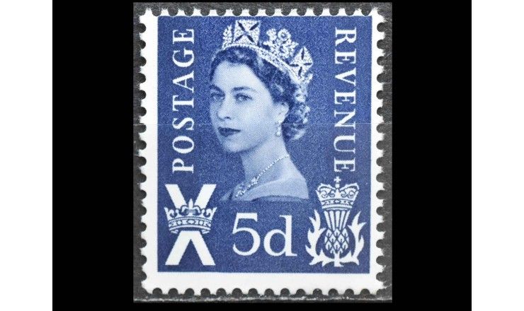 Шотландия 1968 г. "Королева Елизавета II"