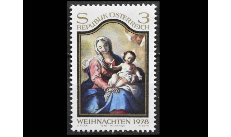 Австрия 1978 г. "Рождество"