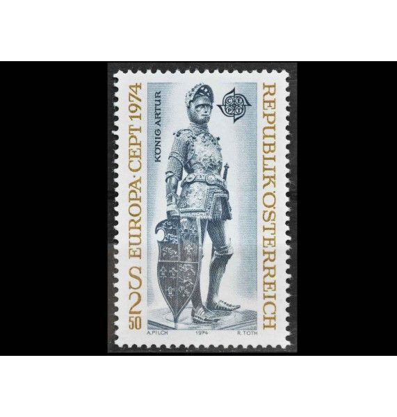 Австрия 1974 г. "Европа: Скульптуры" Австрия 1974 г. "Европа: Скульптуры"