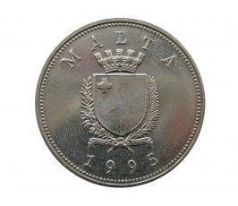 Мальта 1 лира 1995 г.