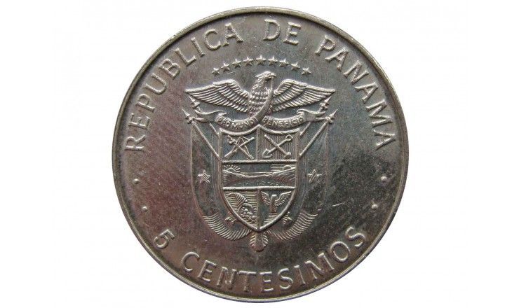 Панама 5 сентесимо 1975 г.