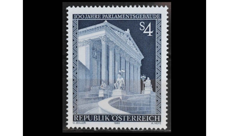 Австрия 1983 г. "100 лет зданию парламента"