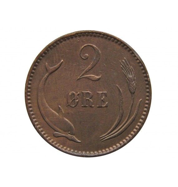 Дания 2 эре 1902 г.