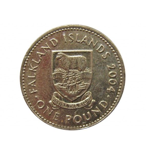 Фолклендские острова 1 фунт 2004 г.