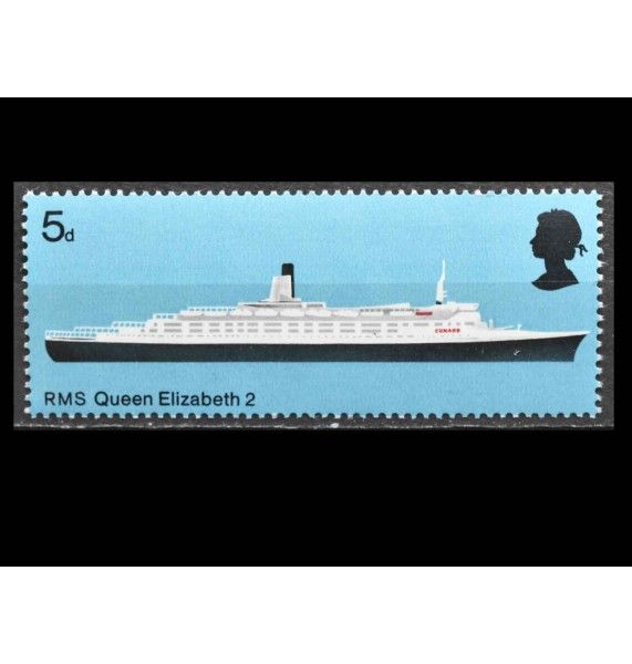 Великобритания 1969 г. "Корабли Великобритании"