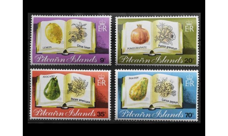 Острова Питкэрн 1982 г. "Фрукты"