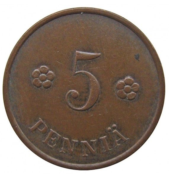 Финляндия 5 пенни 1936 г.