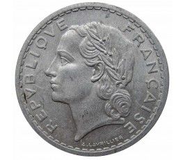 Франция 5 франков 1945 г.