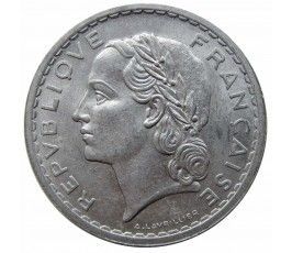 Франция 5 франков 1950 г.