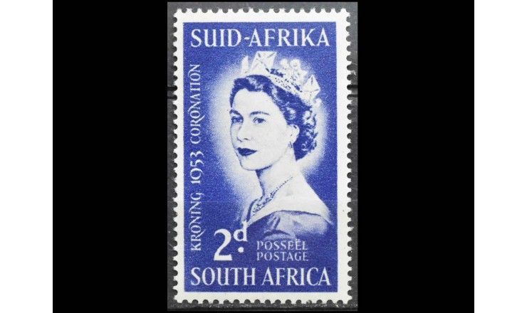 ЮАР 1953 г. "Коронация Елизаветы II"