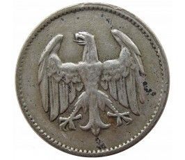 Германия 1 марка 1924 г. F
