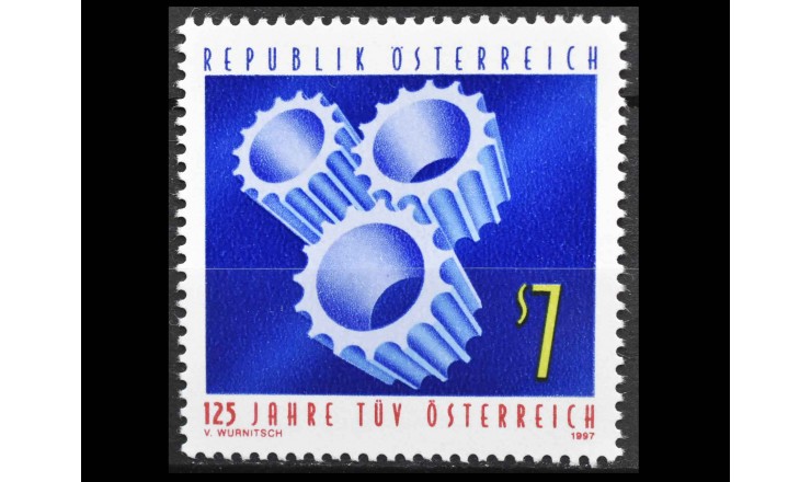 Австрия 1997 г. "125 лет Организации Технического Контроля"