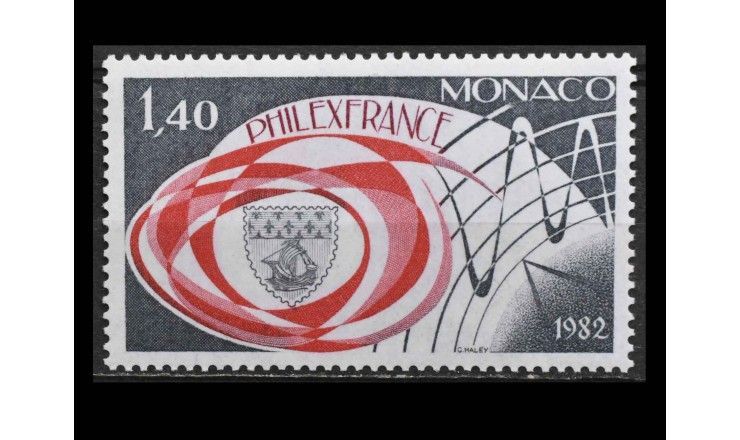 Монако 1982 г. "Международная выставка почтовых марок PHILEXFRANCE '82, Париж"