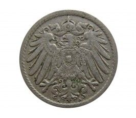 Германия 5 пфеннигов 1907 г. A