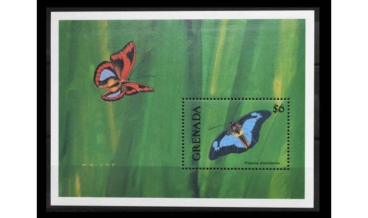 Гренада 1991 г. "Бабочки"