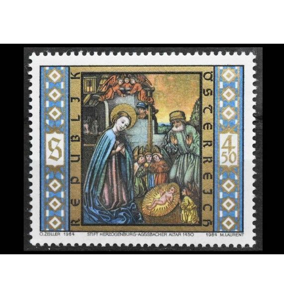 Австрия 1984 г. "Рождество" Австрия 1984 г. "Рождество"