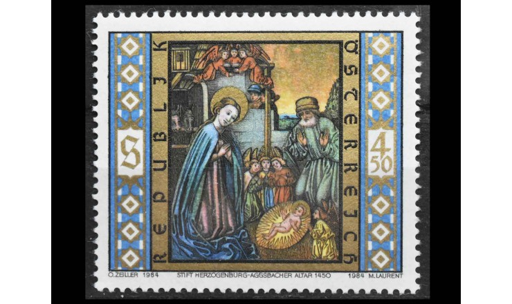 Австрия 1984 г. "Рождество" 
