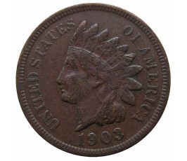США 1 цент 1903 г.