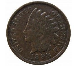 США 1 цент 1898 г.