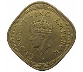 Индия 2 анны 1944 г. Индия 2 анны 1944 г.