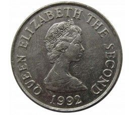 Джерси 10 пенсов 1992 г.