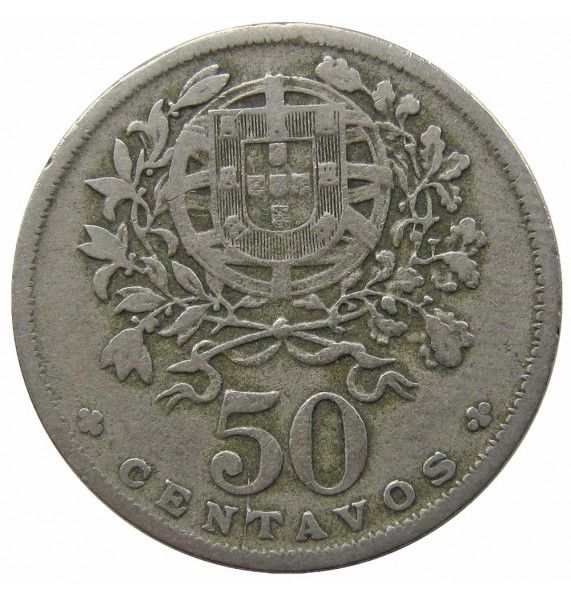 Португалия 50 сентаво 1947 г.