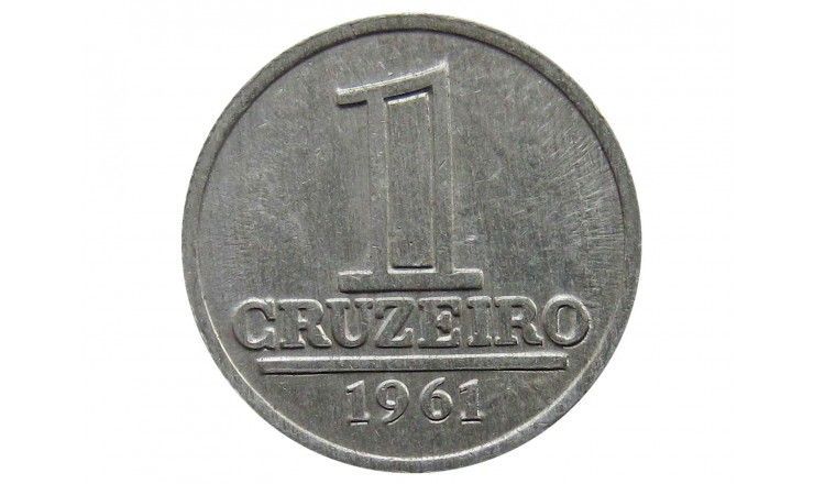 Бразилия 1 крузейро 1961 г.