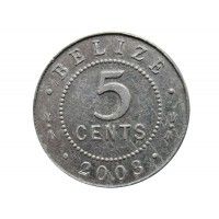 Белиз 5 центов 2003 г.