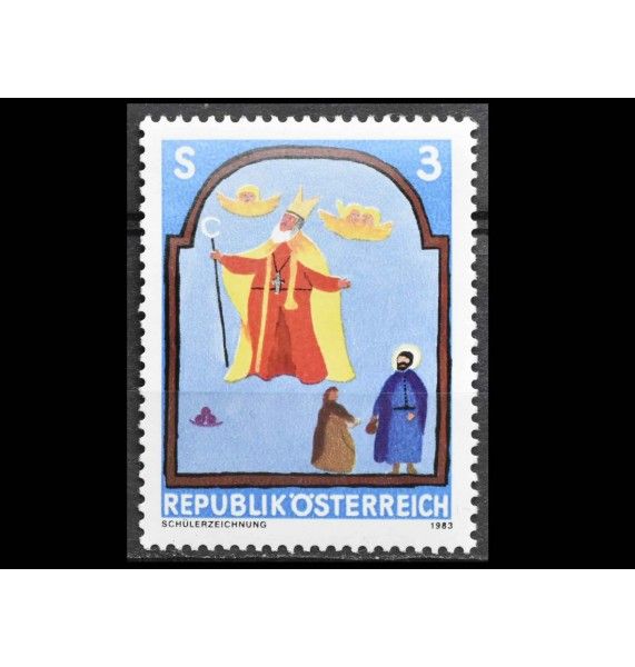 Австрия 1983 г. "Детские рисунки" Австрия 1983 г. "Детские рисунки"