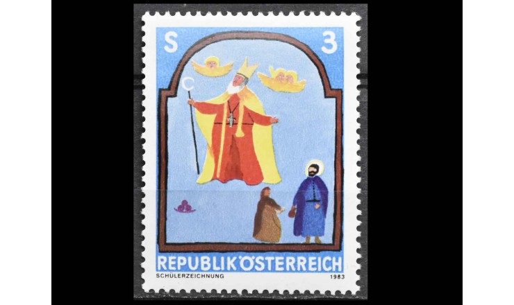 Австрия 1983 г. "Детские рисунки"