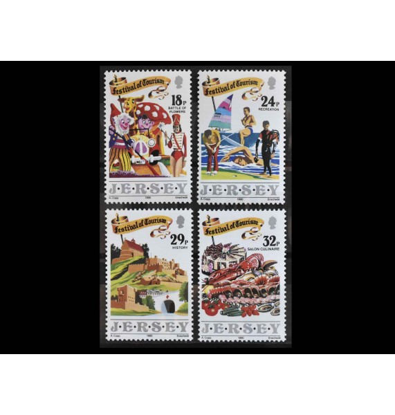 Джерси 1990 г. "Фестиваль туризма"