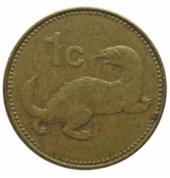 Мальта 1 цент 1991 г.