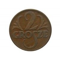 Польша 2 гроша 1938 г.