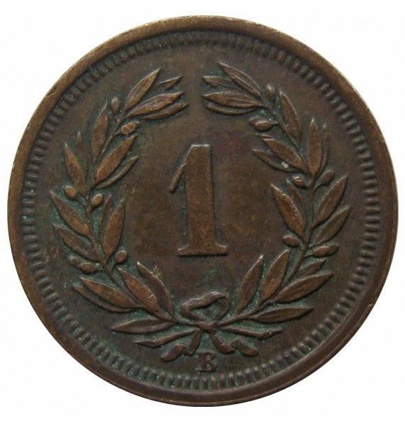 Швейцария 1 раппен 1934 г.