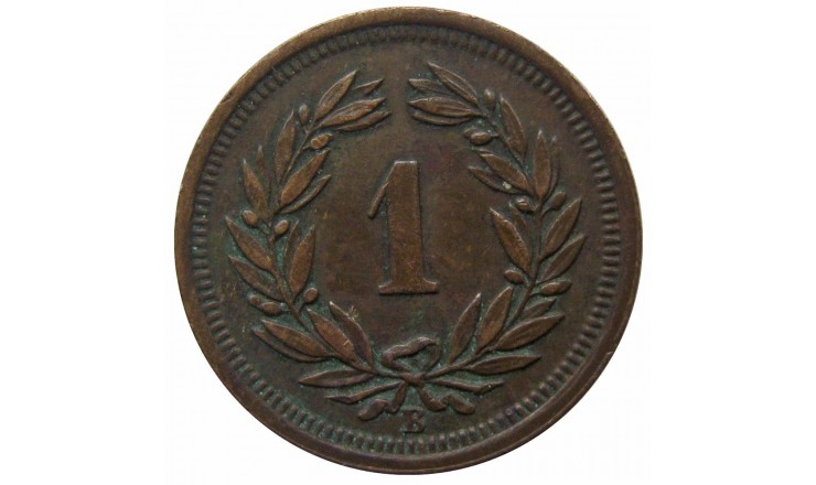 Швейцария 1 раппен 1934 г.