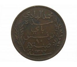 Тунис 10 сантимов 1904 г.