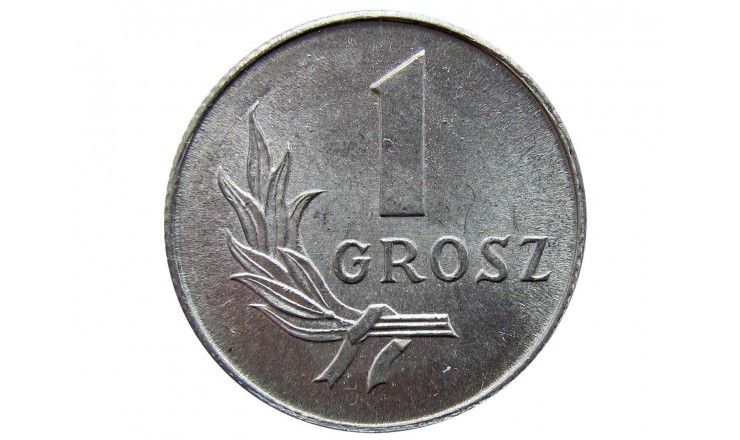 Польша 1 грош 1949 г.